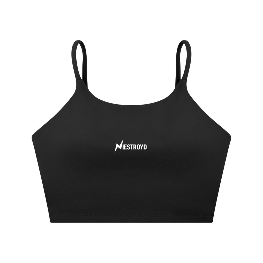 Aura Spaghetti Strap Sports Bra