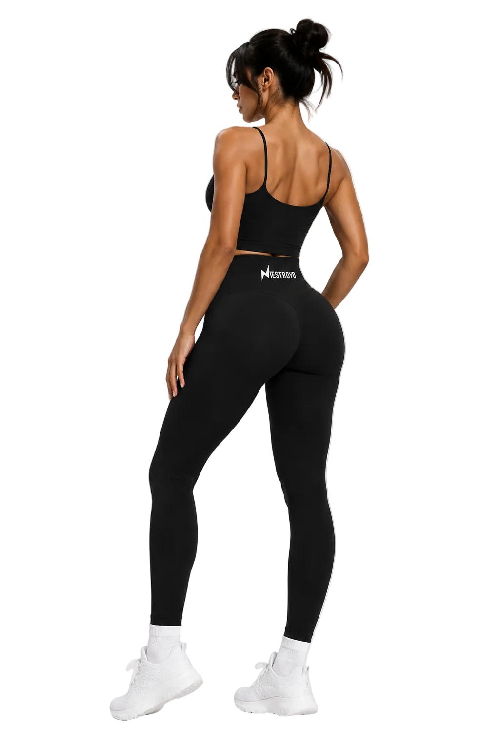 Aura Spaghetti Strap Sports Bra