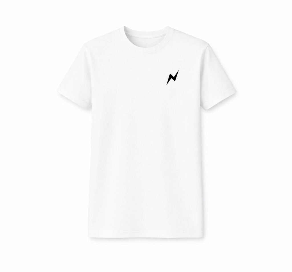 Men Fitted T-shirt Black Logo