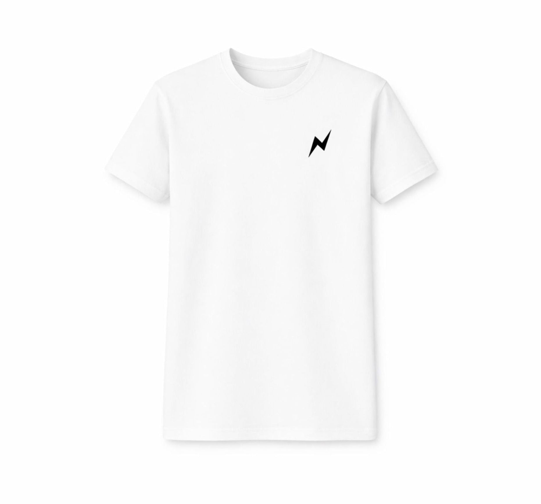 Men Fitted T-shirt Black Logo