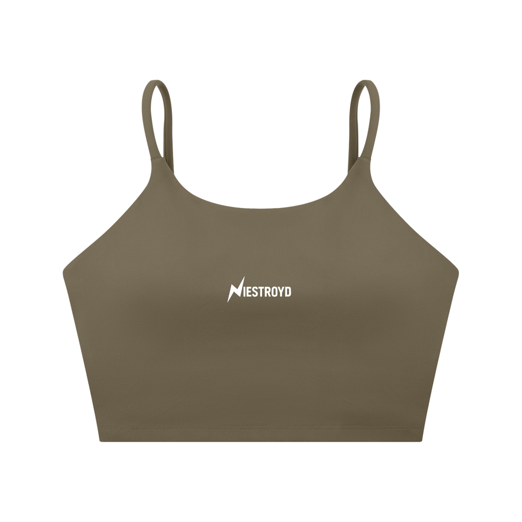 Aura Spaghetti Strap Sports Bra
